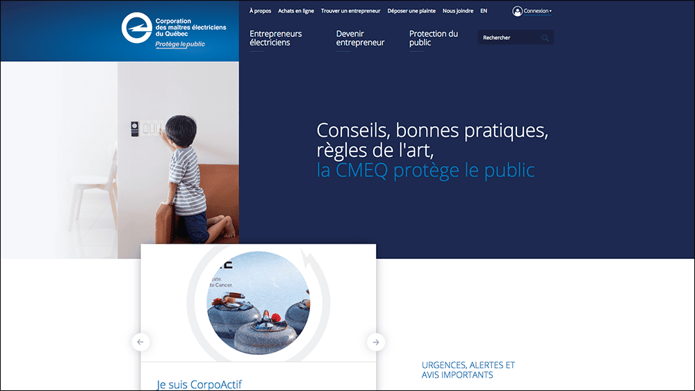 site web CMEQ