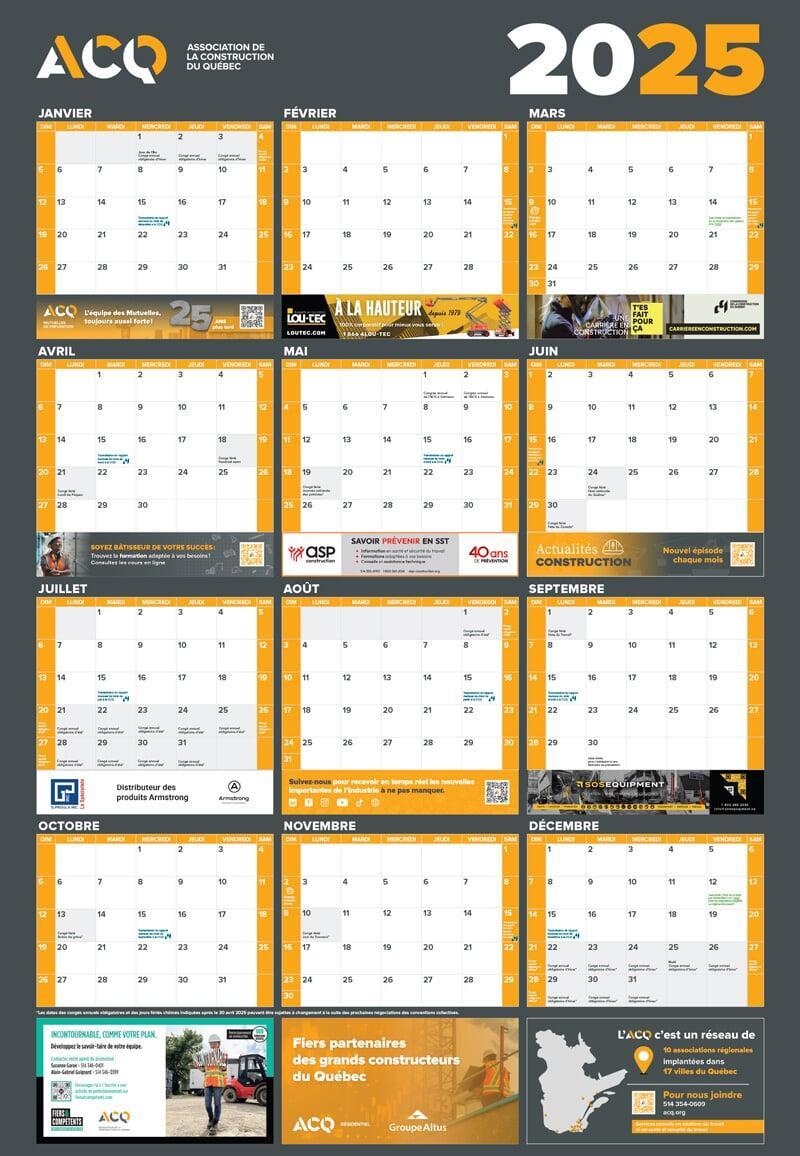 ACQ Calendar