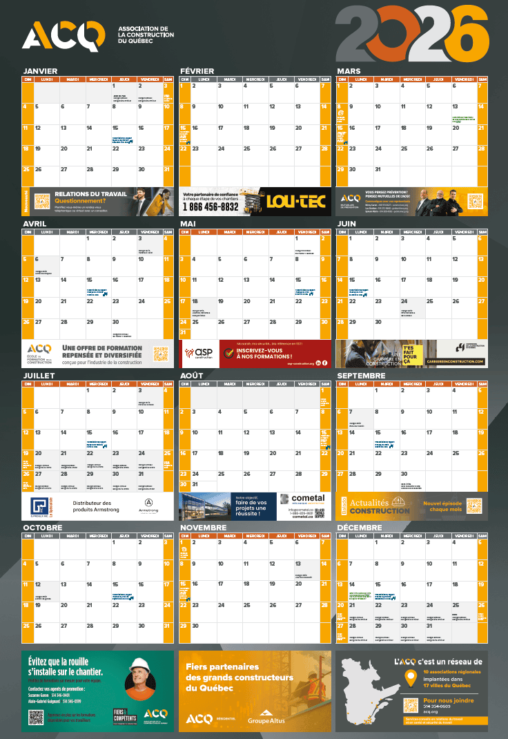 ACQ Calendar