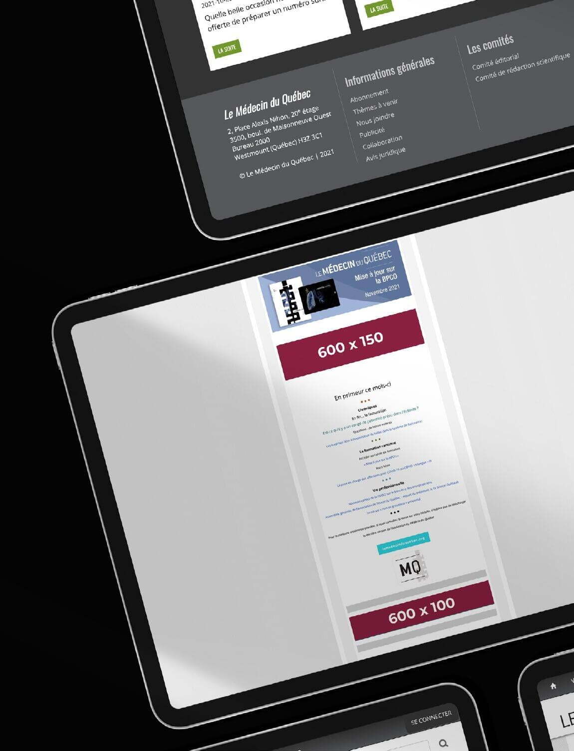 Médias électroniques Fédération des médecins du Québec