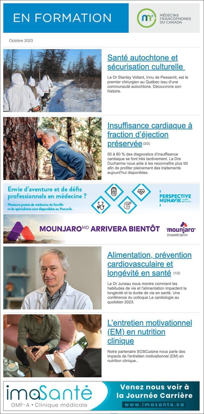 infolettre En formation Médecin CPS
