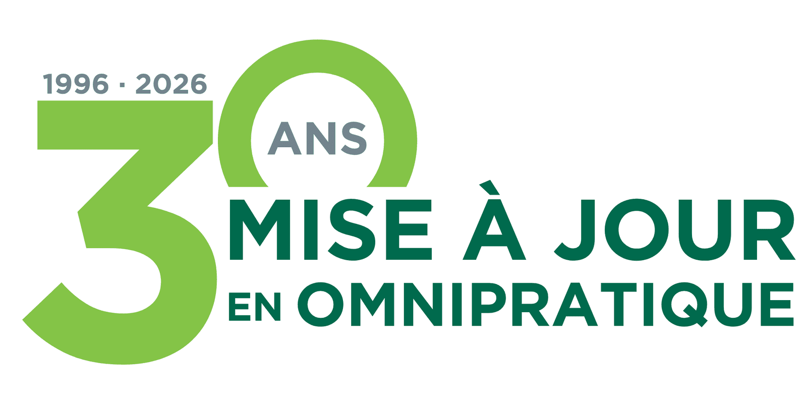logo 30 ans Mise à jour en omnipratique